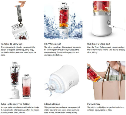 GlowBlend Max Portable Juicer