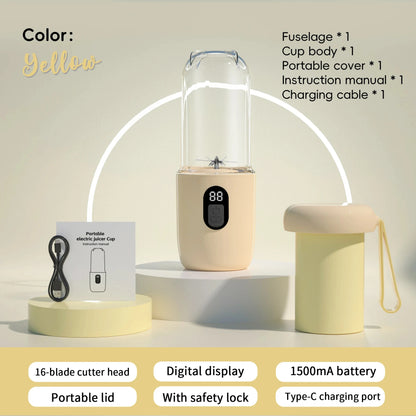 GlowBlend Mini Portable Juicer