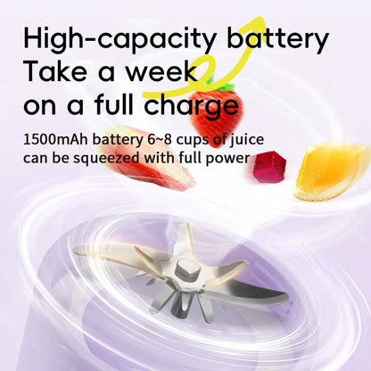 GlowBlend Mini Portable Juicer